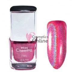 Lac de unghii Holografic 3D de 7 ml Cod 01 Red-Rose  